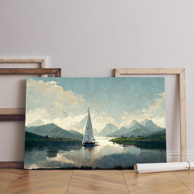 home gallery natural-peaceful-illustration-fabulous Printed canvas wall art cm