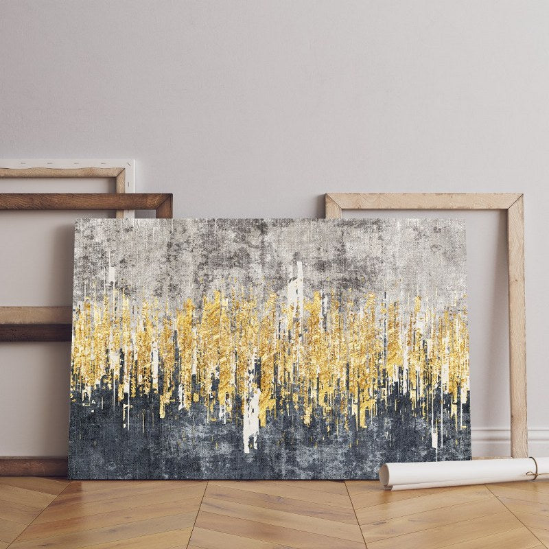 Home Gallery abstract art gold watercolour Printed canvas wall art cm