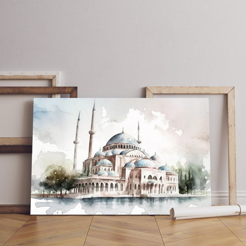 Home Gallery mosque selimye Printed canvas wall art cm