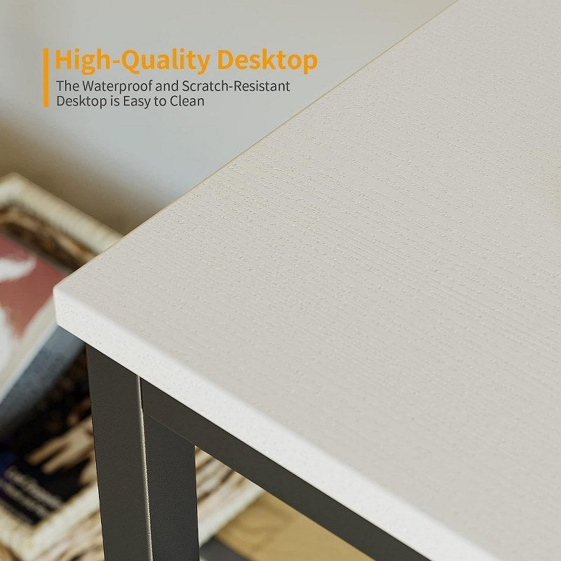 Computer Desk, Simple Style for Space-Saving