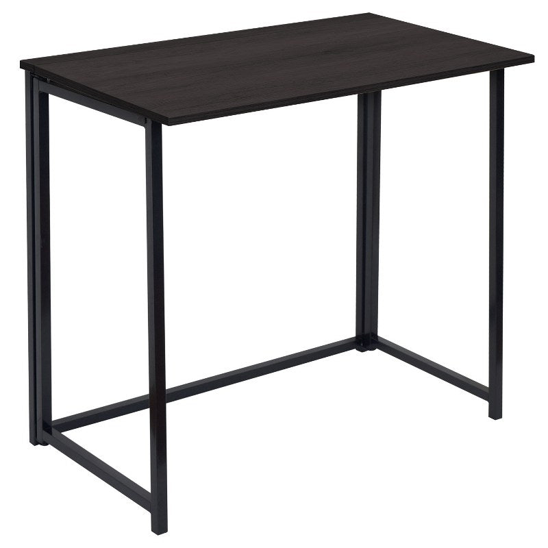 Foldable Desk In Black Powder Coating