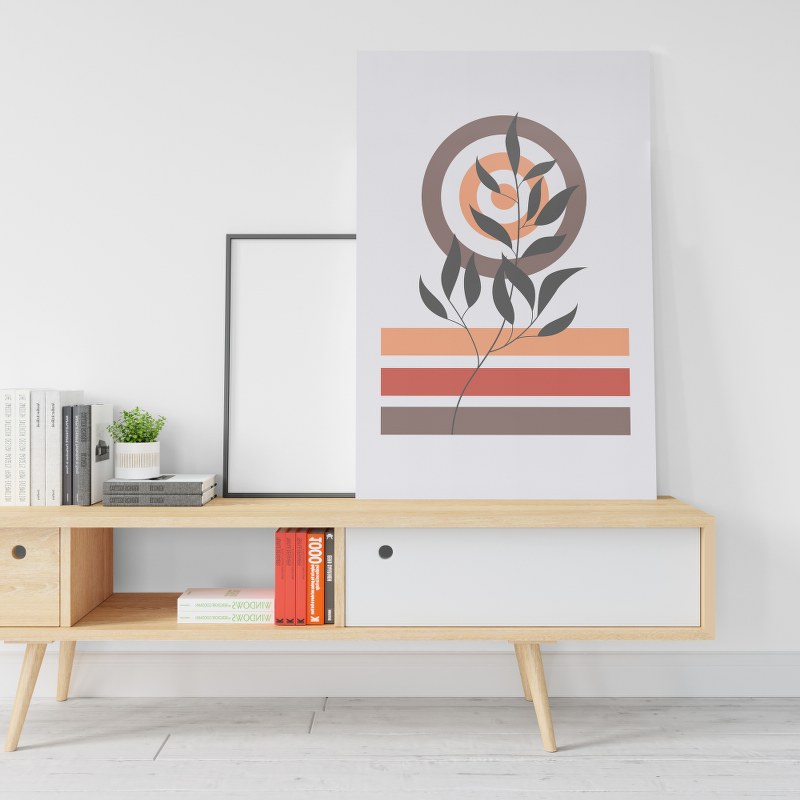 Vector illustration abstract design with doodles and various shapes