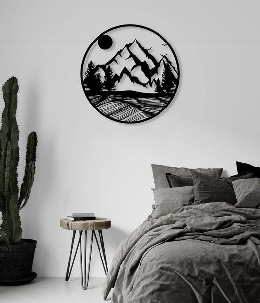 Wood wall art