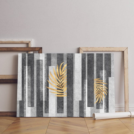 home gallery abstract geometry quality art design Printed Canvas wall art   cm