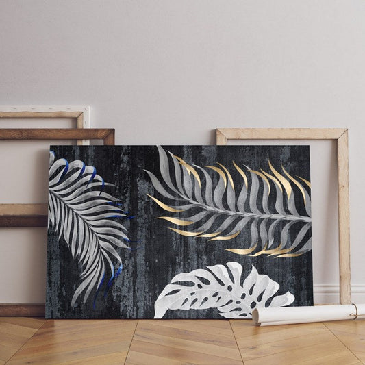 home gallery abstract illustrations gray department art creation mural art Printed Canvas wall art   cm