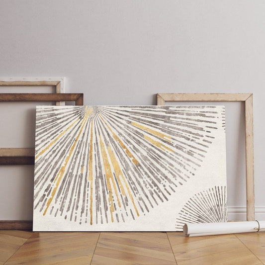 Home Gallery abstract art gold Printed canvas wall art   cm