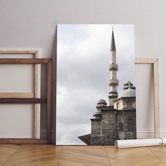 Home Gallery tower with cloud Printed canvas wall art   cm