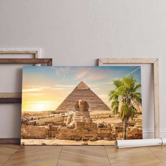 Home Gallery view great sphinx Printed canvas wall art   cm