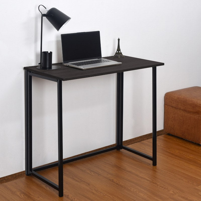 Foldable Desk In Black Powder Coating