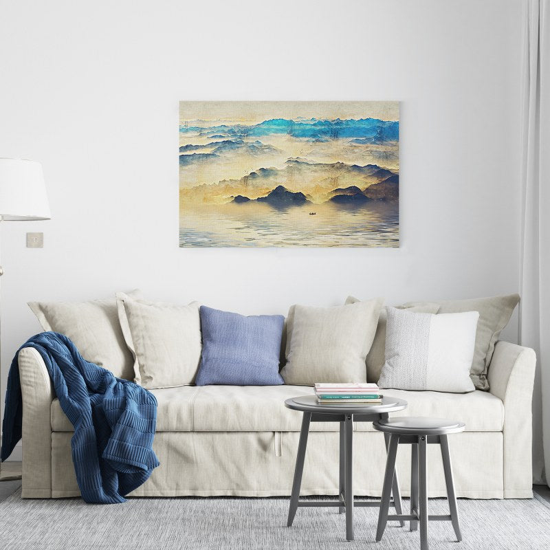 Super Large Sunset landscape Printed canvas wall art