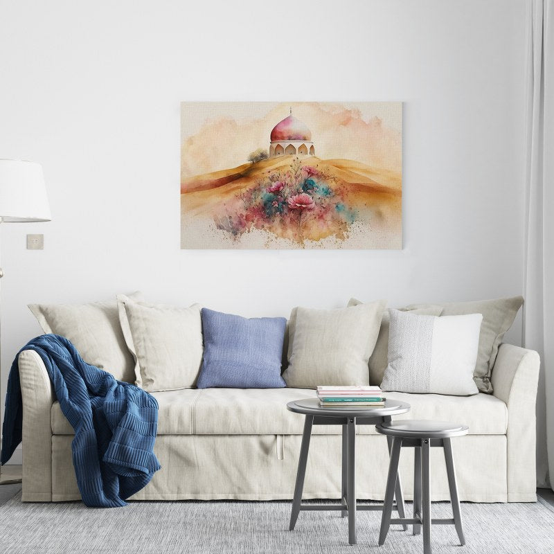 Mosuqe with colorscape art Printed canvas wall art