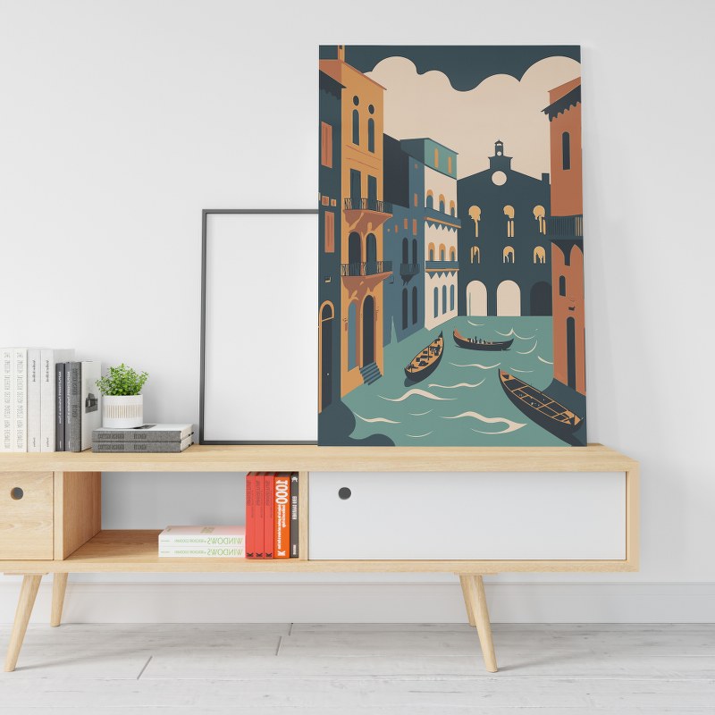 One of the Italy's most famous and historic cities Printed canvas wall art