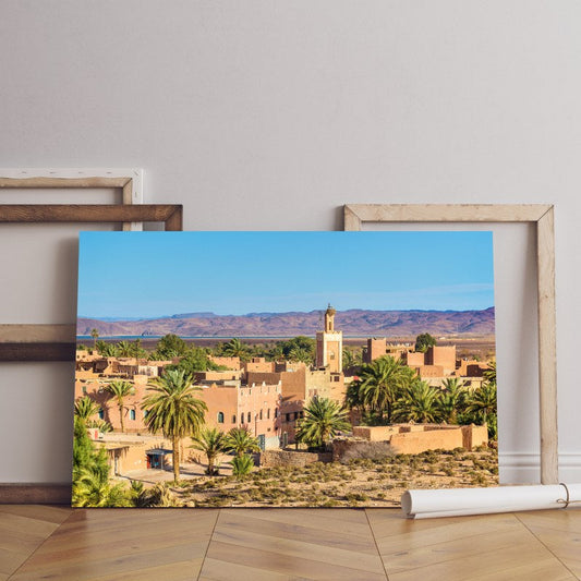 Buildings old town ouarzazate city south central morocco north africa