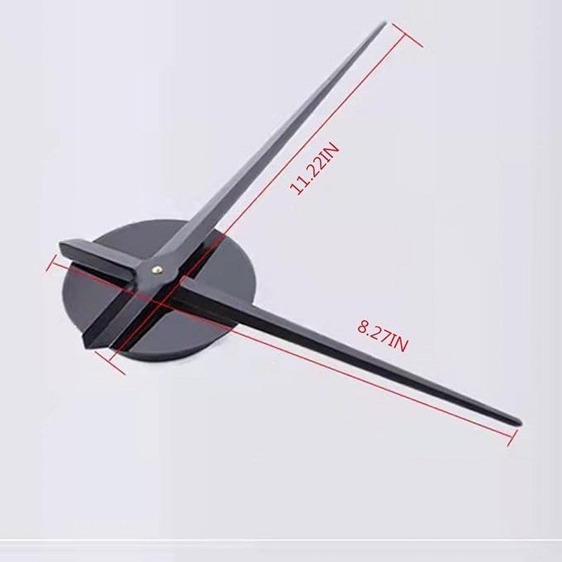 3D Wall Mounted Clock mix numbers with dots